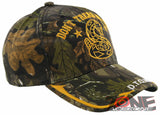DON'T TREAD ON ME SNAKE SIDE LINE D.T.O.M. BALL CAP HAT GREEN FOREST CAMO