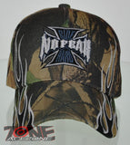 NEW NO FEAR RIDE HARD CHOPPERS BIKER CROSS CAP HAT CAMO