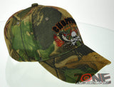 NEW! MOTO CHOPPERS RIDE TO DIE COBRA SKULL CAP HAT CAMO