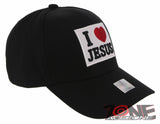 NEW! I LOVE JESUS CHRISTIAN BASEBALL CAP HAT BLACK