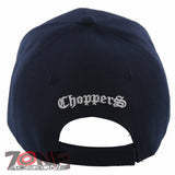 NEW! RIDE TO FREEDOM BORN TO RIDE MOTO EAGLE SKULL BALL CAP HAT NAVY