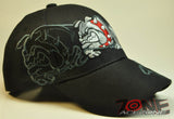 WHOLESALE NEW! BULL DOG CAP HAT BLACK