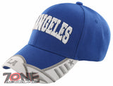 NEW! LOS ANGELES CALIFORNIA CA STATE USA BASEBALL CAP HAT BLUE