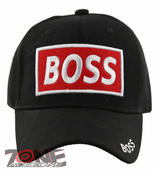 NEW! I'M THE BOSS BALL CAP HAT BLACK