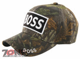 NEW! I'M THE BOSS BALL CAP HAT CAMO