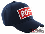 NEW! I'M THE BOSS BALL CAP HAT NAVY