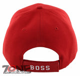 NEW! I'M THE BOSS BALL CAP HAT RED