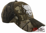 NEW! PIT BULL DOG PITBULL BALL CAP HAT CAMO