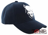 NEW! PIT BULL DOG PITBULL BALL CAP HAT NAVY