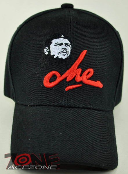 NEW! CHE GUEVARA CHE BALL CAP HAT BLACK