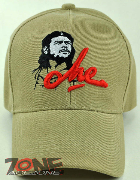 NEW! CHE GUEVARA CHE BALL CAP HAT TAN