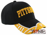NEW! PITTSBURGH PENNSYLVANIA PA STATE USA BASEBALL CAP HAT BLACK