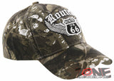 NEW! US ROUTE 66 BIG WING BALL CAP HAT CAMO
