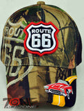 NEW! US ROUTE 66 RED SPORT CAR CAP HAT CAMO