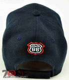 NEW! US ROUTE 66 RED SPORT CAR CAP HAT NAVY