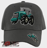 NEW! BIG FARM TRACTOR BALL CAP HAT GRAY