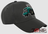 NEW! BIG FARM TRACTOR BALL CAP HAT GRAY