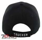 NEW! BIG TRUCK TRUCKER BALL CAP HAT BLACK