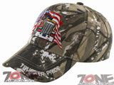NEW! BIG USA FLAG TRUCK TRUCKER PRIDE BALL CAP HAT CAMO