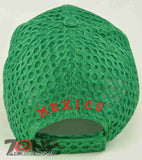 NEW! MEXICO MX MESH CAP HAT GREEN