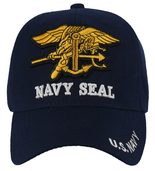 NEW! US NAVY SEAL USN BALL CAP HAT NAVY