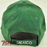 NEW! MEXICO CAP HAT GREEN