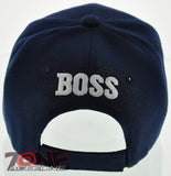 NEW! IM THE BOSS BALL CAP HAT NAVY