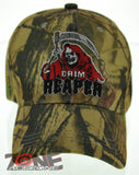 NEW! GRIM REAPER BALL CAP HAT CAMO
