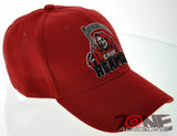 NEW! GRIM REAPER BALL CAP HAT RED