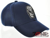 NEW! FRIDAY 13 MASK SHADOW BALL CAP HAT NAVY