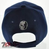 NEW! FRIDAY 13 MASK SHADOW BALL CAP HAT NAVY
