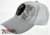 NEW! FRIDAY 13 MASK SHADOW BALL CAP HAT WHITE