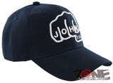 NEW! JOHN 3:16 I LOVE JESUS CHRISTIAN BALL CAP HAT NAVY