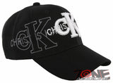 NEW! CHRIST IS KING CK I LOVE JESUS CHRISTIAN BALL CAP HAT BLACK