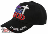 NEW! HAVE FAITH IN GOD I LOVE JESUS CHRISTIAN BALL CAP HAT