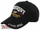 NEW! J.CHRIST YOU MUST BELIEVE JOHN 3:16 I LOVE JESUS CHRISTIAN BALL CAP HAT