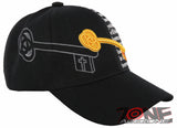 NEW! JESUS KEYS MATTHEW 16:19 I LOVE JESUS CHRISTIAN BALL CAP HAT