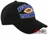 NEW! REAL MEN PRAY EVERYDAY I LOVE JESUS CHRISTIAN BALL CAP HAT BLACK