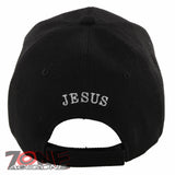 HIS DEATH GAVE ME LIFE I LOVE JESUS CHRISTIAN BALL CAP HAT BLACK