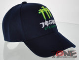 NEW! JESUS ETERNITY CHRISTIAN BALL CAP HAT NAVY