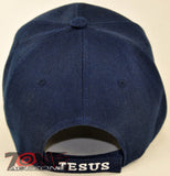 I AM THE TRUE VINE JOHN 15:1 JESUS CHRISTIAN BALL CAP HAT NAVY