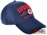 LIFEGUARD MATTHEW 14:25-99 I LOVE JESUS CHRISTIAN BALL CAP HAT NAVY