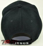 THE GOD SHEPHERD JESUS CHRISTIAN BALL CAP HAT BLACK