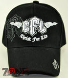 CHRIST FOR LIFE JESUS CHRISTIAN BALL CAP HAT BLACK