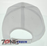 DON'T CROAK WITHOUT JESUS FROG CHRISTIAN BALL CAP HAT WHITE