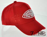 FIREFIGHTER EMBLEM JESUS FISH CHRISTIAN BALL CAP HAT RED