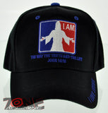 I AM THE WAY THE TRUTH AND THE LIFE JOHN 14:16 JESUS CHRISTIAN CAP HAT BLACK