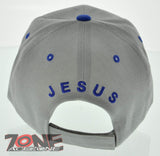 I AM THE WAY THE TRUTH AND THE LIFE JOHN 14:16 JESUS CHRISTIAN CAP HAT GRAY