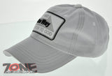 LOOK AND ONE WAY LISTEN TO GOD JOHN 3:16 JESUS CHRISTIAN CAP HAT COTTON GRAY
