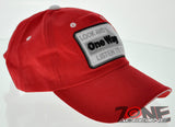 LOOK AND ONE WAY LISTEN TO GOD JOHN 3:16 JESUS CHRISTIAN CAP HAT COTTON RED